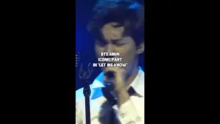 BTS Jimin Iconic Part #shorts #fyp #bts #kpop #jimin #vocal