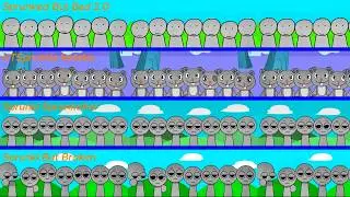 Mix all together characters in Sprunki | Sprunked But Bad 2.0 and HTSprunkis Retake and Sprunki ...