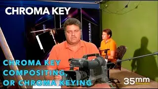 Chroma key  Chroma key compositing, or chroma keying