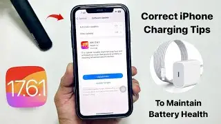 iPhone Correct Charging Tips - That Will Save Your iPhone Battery Health - Must Try