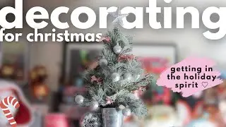 decorating my room for christmas! getting in the holiday spirit ♡