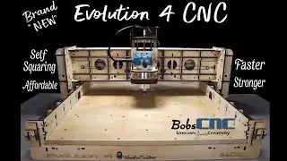 BobsCNC Evolution 4 Install/Software/Cutting