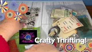 Crafty Haul from the Biggest Thrift Store I’ve Ever Seen! @valleythriftstore #rubberstamps