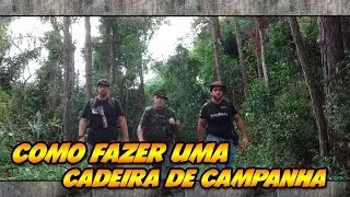 COMO FAZER UMA CADEIRA DE CAMPANHA - OS DAMBRÓS
