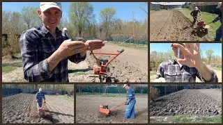 мотоблок копать землю 4 часть. глухих новости.deaf news.