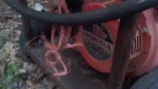 new junk hall roto tiller and pressure washer