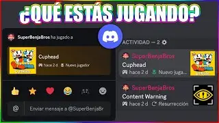 NUEVO: 🎮 Cómo poner a qué estás jugando en Discord