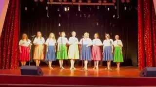 Ансамбль «ЛАД» МАДОУ д/с №160 г.Тюмень в ДК «Водник» конкурс Театр фронтовой песни.