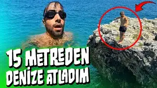 15 Metreden Denize Atladık! (Cennet Gibi Kanyon Keşfettik)