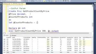 26 Implementing OutPut Param Stored Procedure in SQL Server
