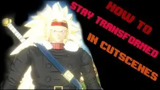 Xenoverse 2 Tutorial - How To Stay Transformed During Cutscenes