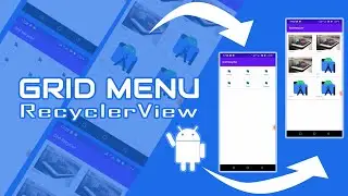 Membuat Grid Menu dengan RecyclerView Android Studio