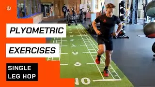 Single Leg Hop // Plyometric Exercise