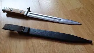 ШТЫК-НОЖ от СВТ 40 реставрация своими кривыми руками