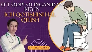 O'T QOPI olib tashlanganidan keyingi ICH QOTISHINI hal qilish