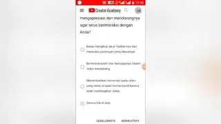Kunci jawaban Akademy Creator ( Mengembangkan Komunitas ) - ( Akademy Creator's answer key (Developi