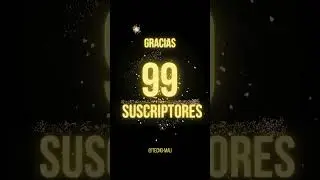 FALTA 1 SUB Y LLEGAMOS A 100 !!!!!!