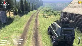 SpinTires - карта THE UMPQUA