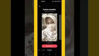 how to use template option in tiktok application easily ? | #tech #bandlabapptutorial #mychannel