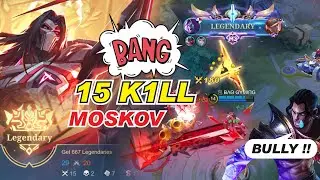 Moskov VS Brody 😍 Abyss Skin Gameplay | Best Build Critical and Emblem Set 2023