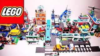 Lego City Road Plate Compilation Speed Build 2022