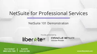 Oracle NetSuite - NetSuite for Professional Services 101 Demonstration | February 2023