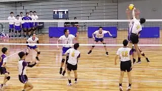 【国スポ近畿2024】少年男子 代表決定戦　京都 vs 兵庫 第２セット　＜男子バレーボール＞