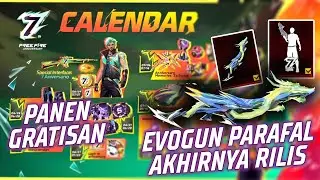 BOCORAN FF TERBARU! SEMUA HADIAH EVENT ULANG TAHUN FREE FIRE KE 7, BANYAK GRATISANNYA!