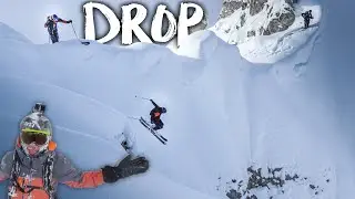 SOMEONE DISAPPEAR DROPING IN A COULOIR - WA #198 SKI FREERIDE