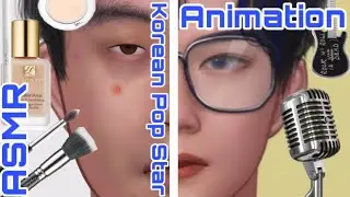 [ASMR] Korean pop star transformation | Stop motion animation 