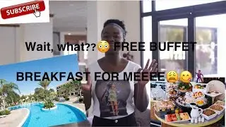 Free Buffet breakfast at Anmaria Beach Hotel, Cyprus😳😋😄|
