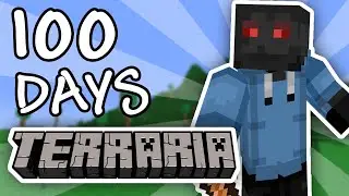 Can I Survive 100 Days in 3D Terraria? 🔴Live🔴