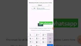 fake number se whatsapp kaise,   fake whatsapp number,  fake whatsapp kaise banaye,textnow 2022
