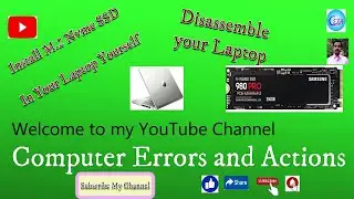 How to install M.2 Nvme SSD || Installation of Nvme in Laptop || Disassembling of Hp Laptop ||