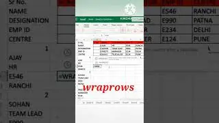 save your energy with this 30 sec excel trick #shorts #excel #tips