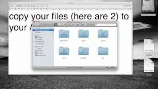 Tutorial Python and Py2app