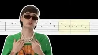 Peso Pluma - Vino Tinto - Guitar Tab Tutorial
