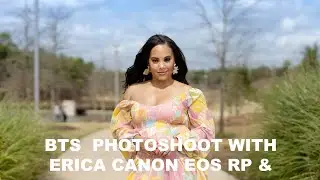 Erica - Behind the scenes in Spring - Canon EOS RP - Profoto - Natural Light