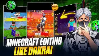 Viral🔥 Minecraft Collaboration Video editing☠️Like PGLdrkrai,bonex,💯full tutorial minecraft editing 