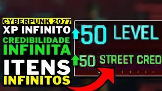 CYBERPUNK 2077 - PATCH 1.6 - XP INFINITO - CREDIBILIDADE INFINITA   ITENS INFINITOS!!!!