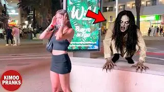 SCARY GHOST PRANK IN SPAIN