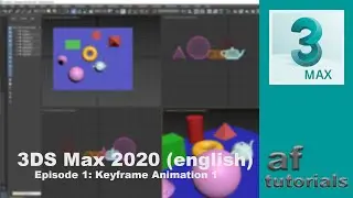 Animation in 3DS Max (english) - Episode 1 - Keyframe Animation 1
