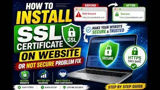 How to Install SSL Certificate on Website | Fix 