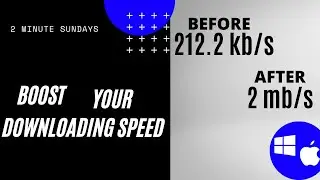 Boost your downloading speed│2 minute sundays│Zayan Waseem