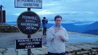 On the top of Poon Hill - trekking in Nepal | VoluntEars