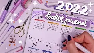 Setting Up My 2022 Bullet Journal
