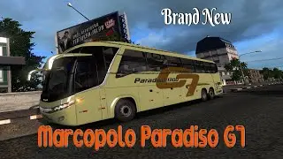 MARCOPOLO PARADISO G7 1200 Multi Axle Bus Driving