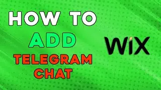 How To Add Telegram Chat In WIX (Easiest Way)