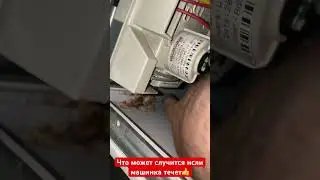 Не допускайте протечек в стиральных машинах!
