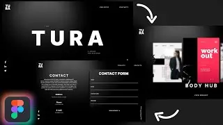 Figma UI Design for Beginners: Designing a Stunning Web Designer Portfolio Website UI